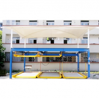 二層升降橫移類機械式停車設備